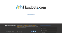 Desktop Screenshot of handouts.com